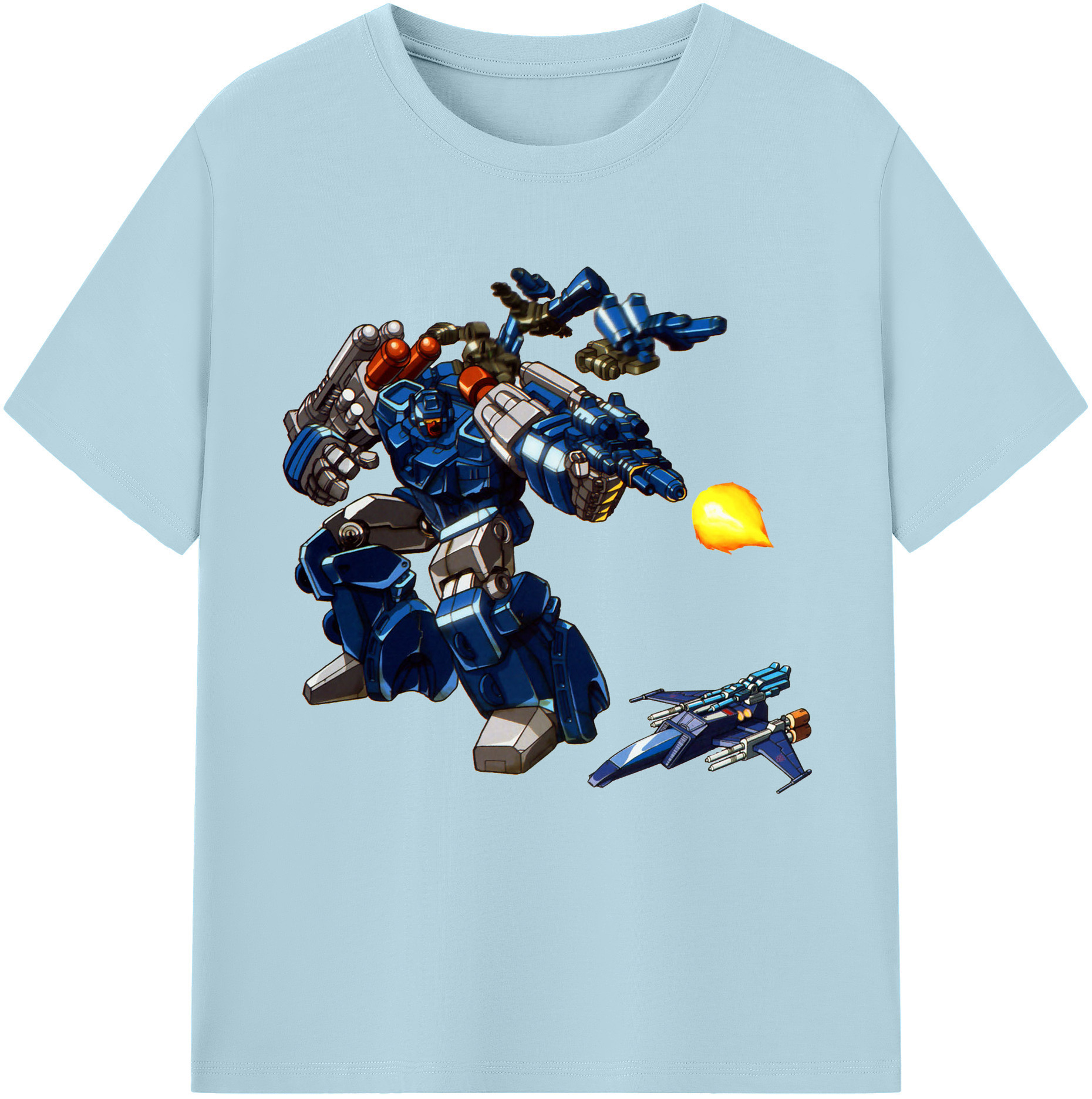 （画像用）  綿100％半袖Tシャツ（フロントプリント）